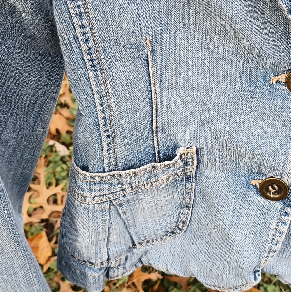 Cute H&M Fitted Denim Jacket - Picture 7 of 14